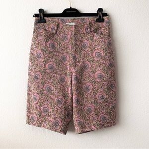 6397 brocade boyfriend long shorts
